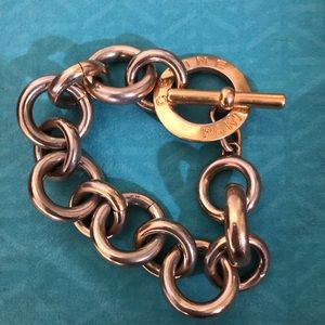Celine Paris Chunky Heavy Link Bracelet Made Italy